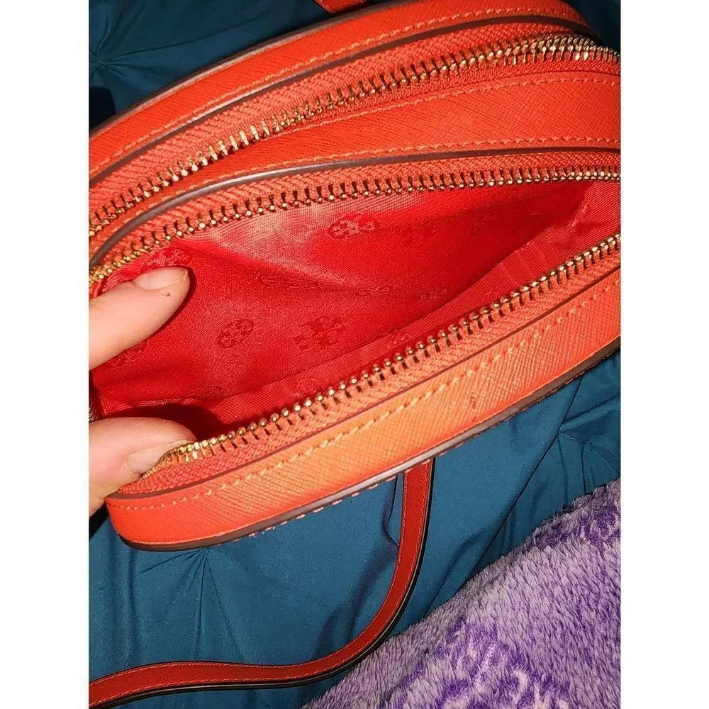 Tory Burch Emerson Camera Bag in Red Samba NWOT